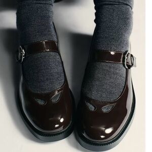 💫Zara Platform Mary Janes - New💫